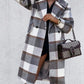 Checkered Wool Coat