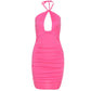 Sheath Backless Dress